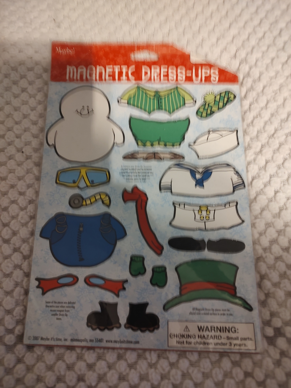 Source Unknown Magnetic Design Set - Green, Red, Blue, White